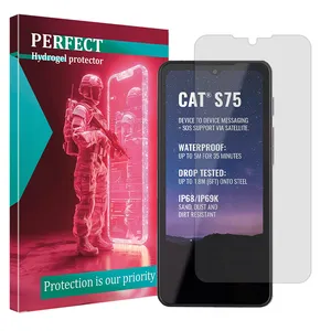 Perfect Tough model transparent screen protector suitable for Cat S75 mobile phone