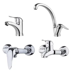  ست شیرآلات فاخته مدل پاندورا اردکی_مجموعه 4 عددی