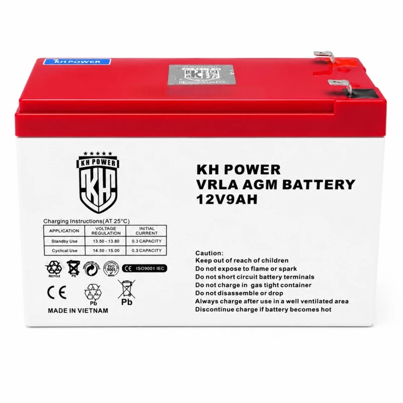 باتری UPS با ولتاژ 12 ولت و شدت جریان 9 آمپرساعت مدل PANA12V-9A