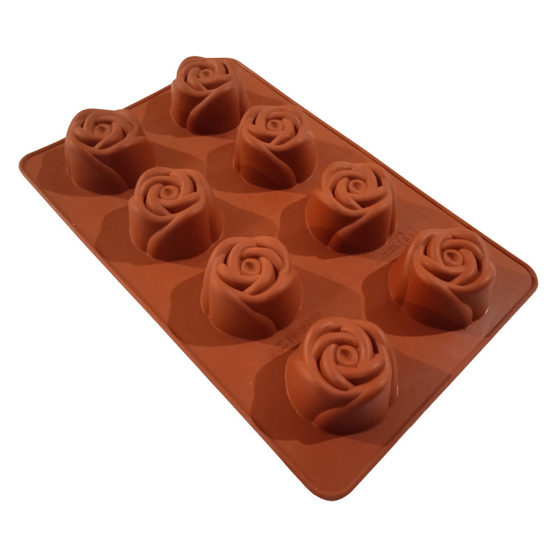 قالب شکلات مدل گل رز كد 45