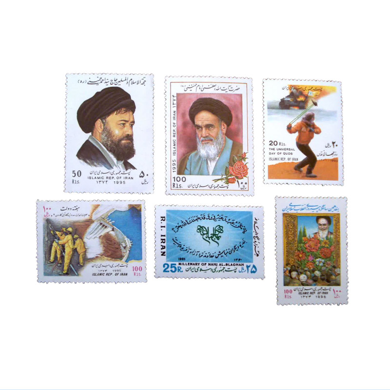 تمبر یادگاری مدل یادبود سال 1374 کد IR5105 مجموعه 6 عددی