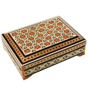 جا کارتی خاتم کاری مدل در دار تمام خاتم کد red10p7