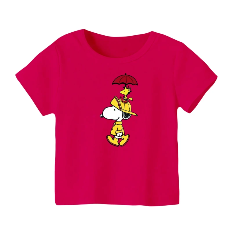 تی شرت آستین کوتاه بچگانه مدل اسنوپی کد ۲۷