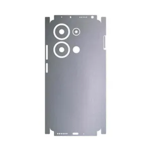 MAHOOT Matte-Silver-FullSkin Cover Sticker for Xiaomi Redmi Note 13 Pro 4G