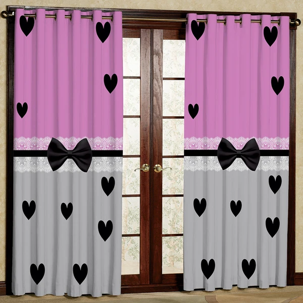 پرده پانچی کد 5459 سایز 280x140 سانتی متر