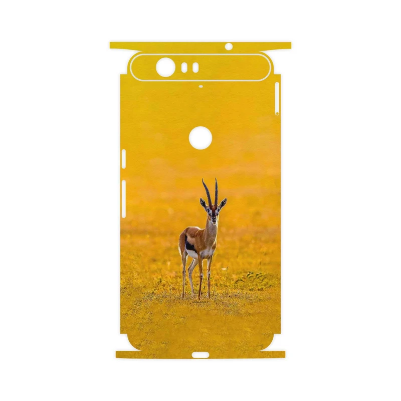 برچسب پوششی ماهوت مدل Gazelle-FullSkin مناسب برای گوشی موبایل گوگل Nexus 6P