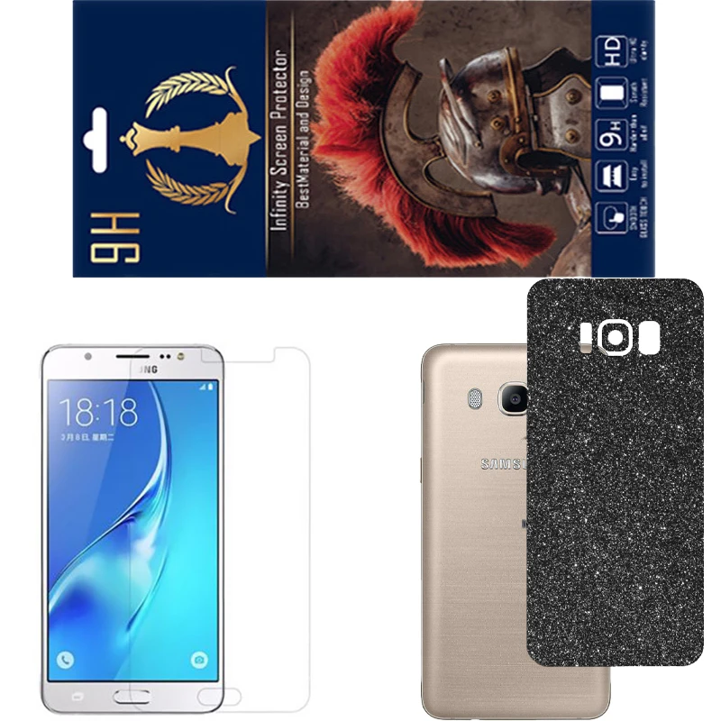 محافظ صفحه نمایش اینفینیتی مدل PRO مناسب برای گوشی موبایل سامسونگ GALAXY J5 2016 / J510 به همراه برچسب پوششی