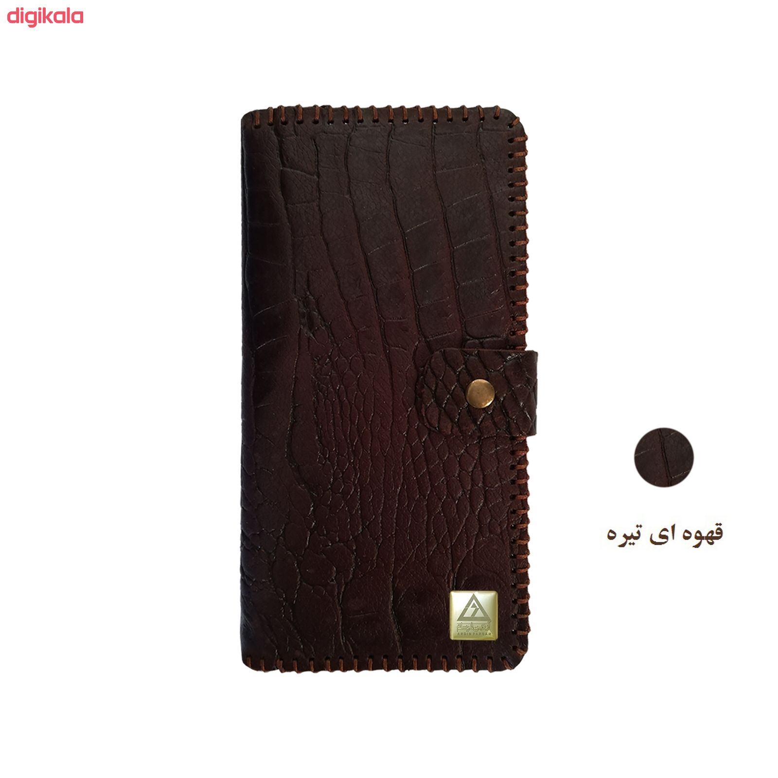 کیف پول چرمی آردین فرسام مدل Croco کد AF-3 main 1 7
