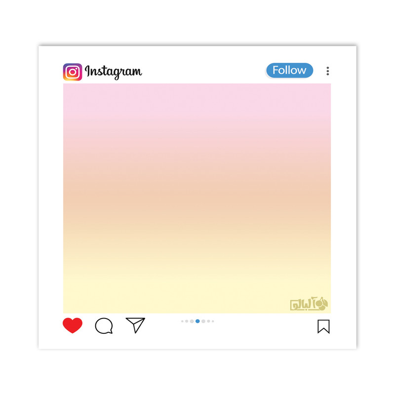 کاغذ یادداشت آلبالو مدل اینستاگرام سایز 10x10 سانتی متر بسته 50 عددی