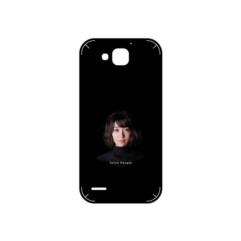 برچسب پوششی ماهوت مدل Portrait of an Asian Woman مناسب برای گوشی موبایل هوآوی Ascend G750