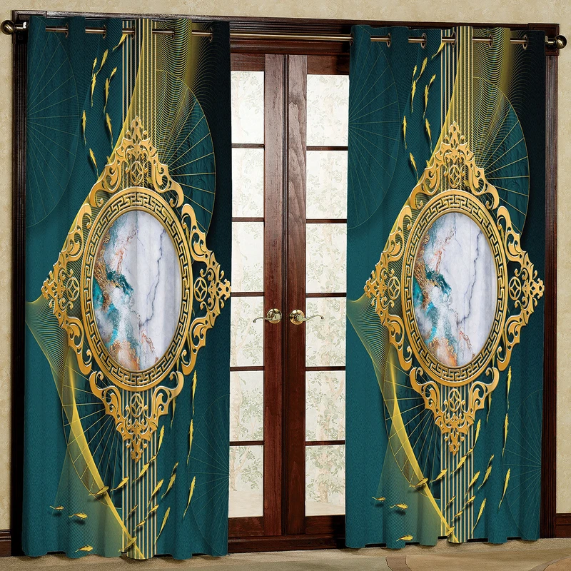 پرده مدل مخمل پانچی کد 2440 سایز 200x140 سانتی متر