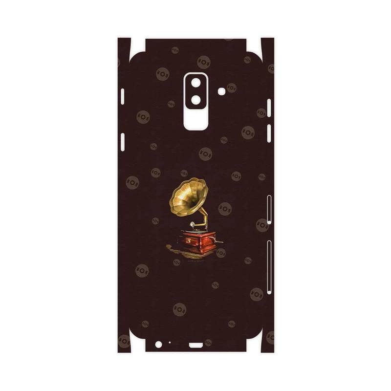 برچسب پوششی ماهوت مدل Gramophone Nostalgia-FullSkin مناسب برای گوشی موبایل سامسونگ Galaxy A6 Plus 2018