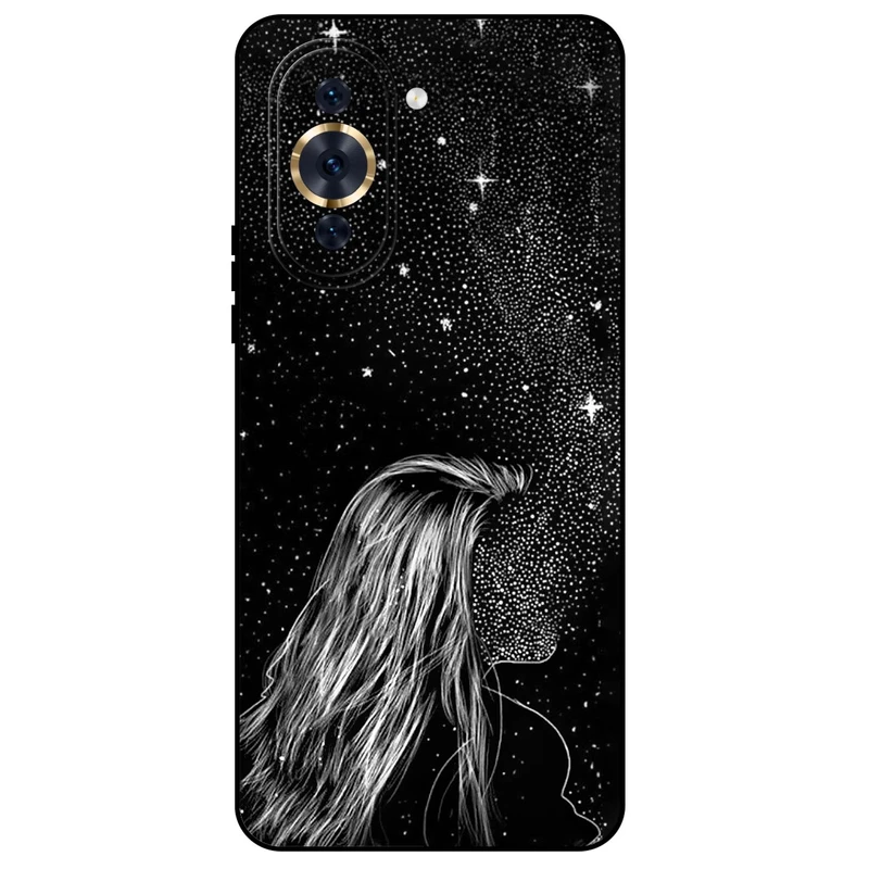 کاور مگافون طرح دخترانه مدل 8264 مناسب برای گوشی موبایل هوآوی Nova 10 Pro