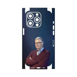 MAHOOT Bill_Gates-FullSkin Cover Sticker for Apple iPhone 14 Pro