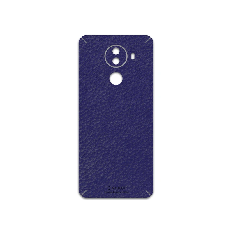 برچسب پوششی ماهوت مدل Dark-Brown-Leather مناسب برای گوشی موبایل جی ال ایکس M1