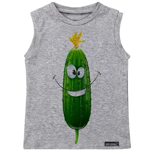 تاپ پسرانه 27 مدل Smiling Cucumber کد MH780