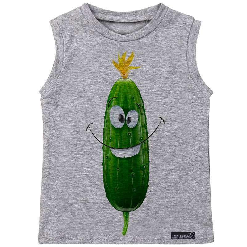 تاپ پسرانه 27 مدل Smiling Cucumber کد MH780