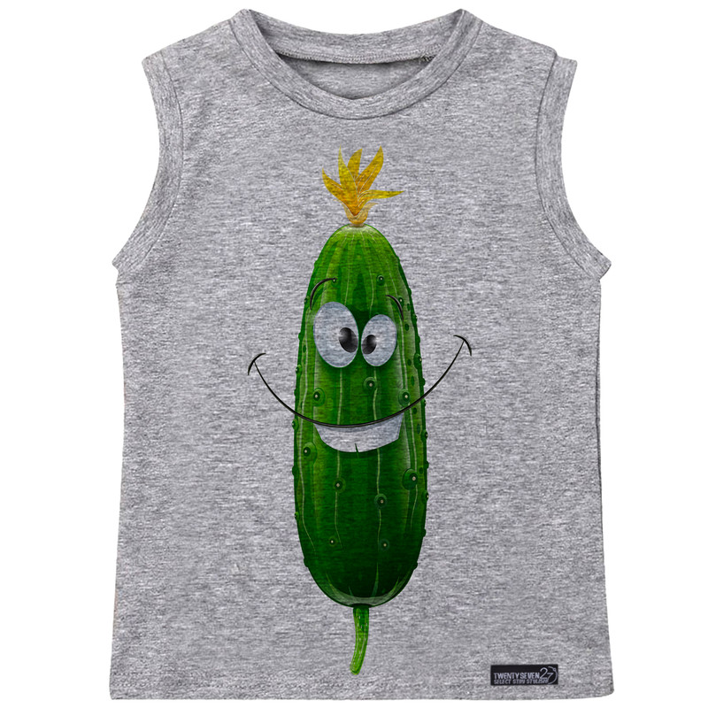 تاپ پسرانه 27 مدل Smiling Cucumber کد MH780