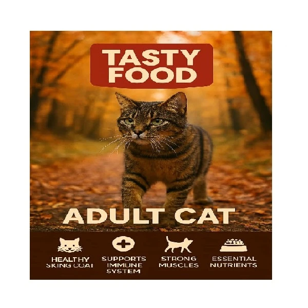 غذا خشک گربه بالغ تیستی کت مدل adult daily tasty DIGIA طعم مرغ و ماهی وزن 1000 گرم