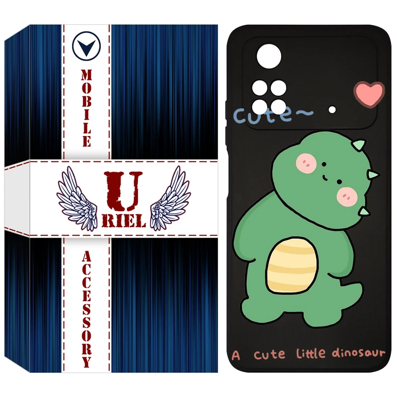 کاور یوریل مدل KSH کد 3 طرح دایناسور مناسب برای گوشی موبایل شیائومی Poco M4 Pro 4G