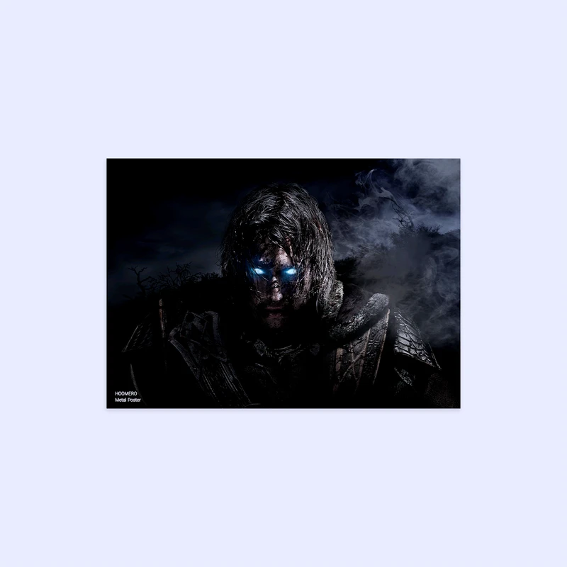 پوستر هومرو مدل فلزی طرح Shadow of War کد PS738