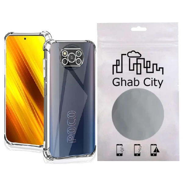 کاور شفاف قاب سیتی مدل اسپیس مناسب برای گوشی موبایل شیائومی Poco X3 NFC