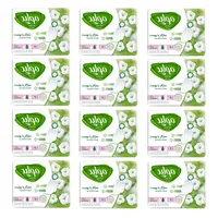 نوار بهداشتی مولپد مدل نیمه ضخیم پنبه ای سایز بزرگ بسته 12 عددی