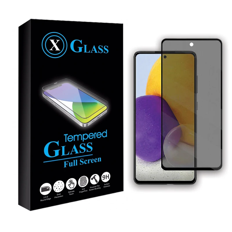 محافظ صفحه نمایش ایکس گلس مدل فول پرایوسی مناسب برای گوشی موبایل سامسونگ GALAXY A52 5G
