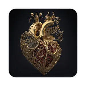 زیر لیوانی کاکتی مدل عاشقانه کد mp11222