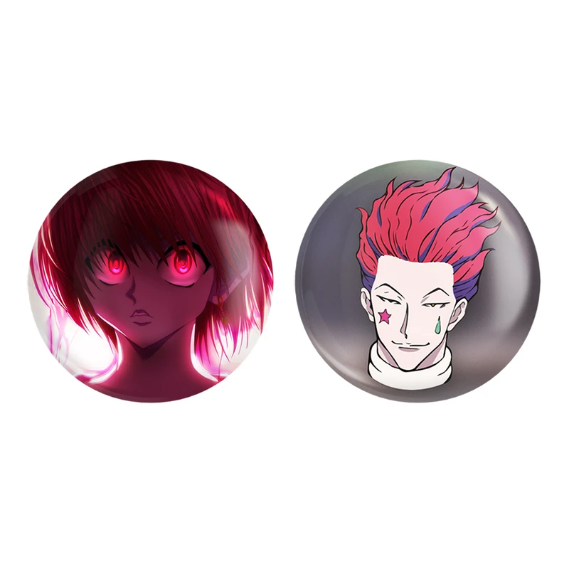 مگنت خندالو طرح هیسوکا جوکر و کوراپیکا انیمه هانتر ایکس هانتر کد 1196411960 مجموعه 2 عددی