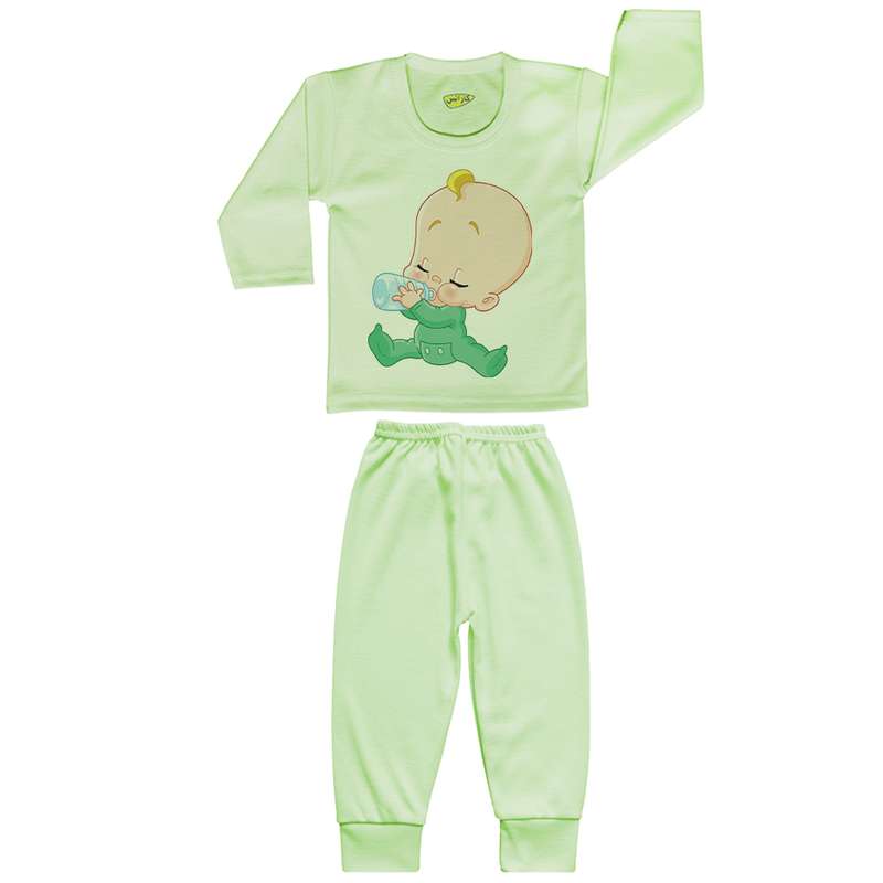 ست تی شرت و شلوار نوزادی کارانس مدل SBSG-3027