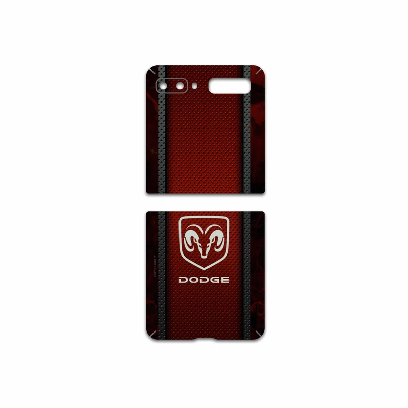 برچسب پوششی ماهوت مدل Dodge مناسب برای گوشی موبایل سامسونگ Galaxy Z Flip