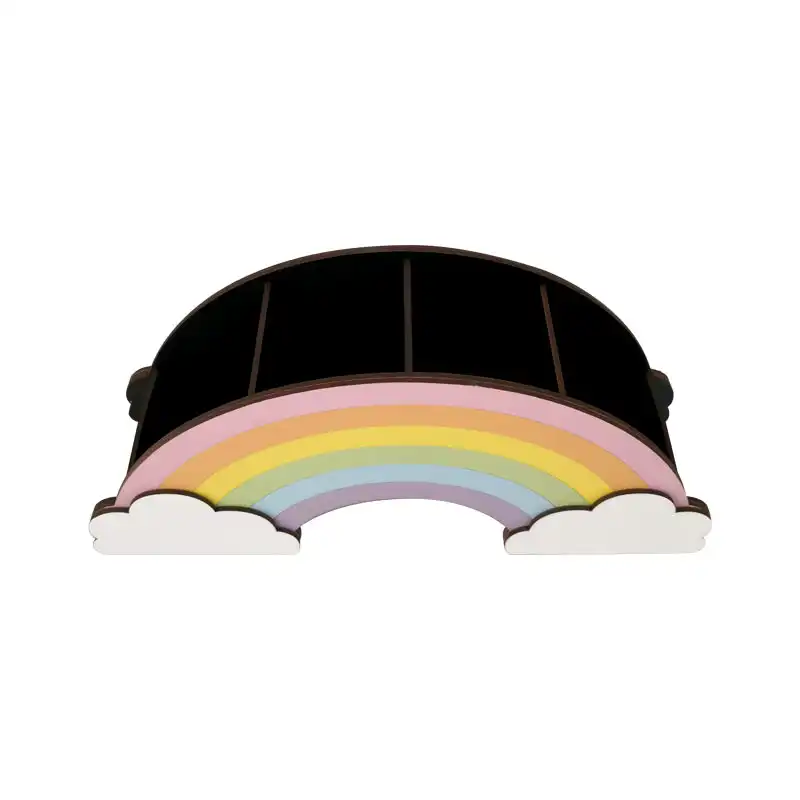 جامدادی رومیزی طرح ابر و رنگین کمان مدل MD040-B