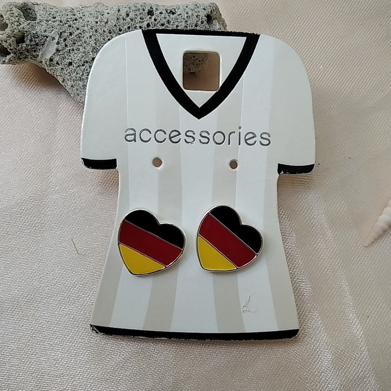 گوشواره زنانه اکسسورایز مدل قلب کد HB 3