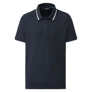 پولوشرت آستین کوتاه مردانه لیورجی مدل DD5436 رنگ سرمه ای