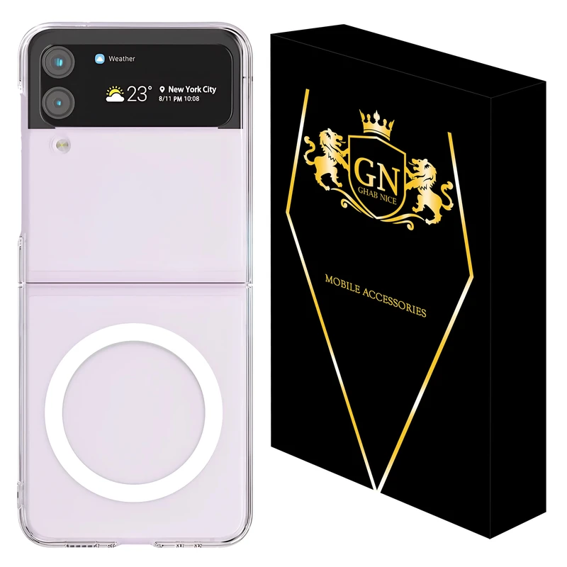 کاور قاب نایس مدل MGSAFE مناسب برای گوشی موبایل سامسونگ Galaxy Z Flip3 5G