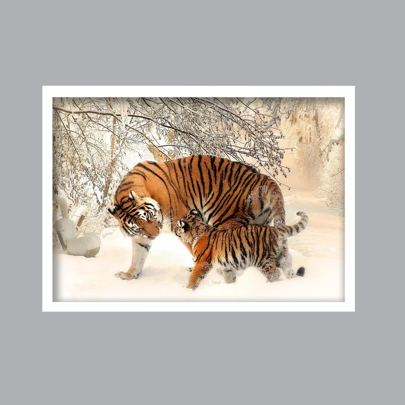 تابلو لیلیان طرح ببر کد LA-G10223