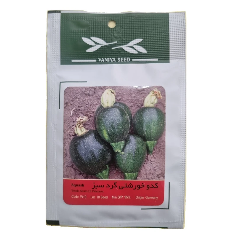 بذر کدو خورشتی گرد سبز وانیا سید مدل BA1430