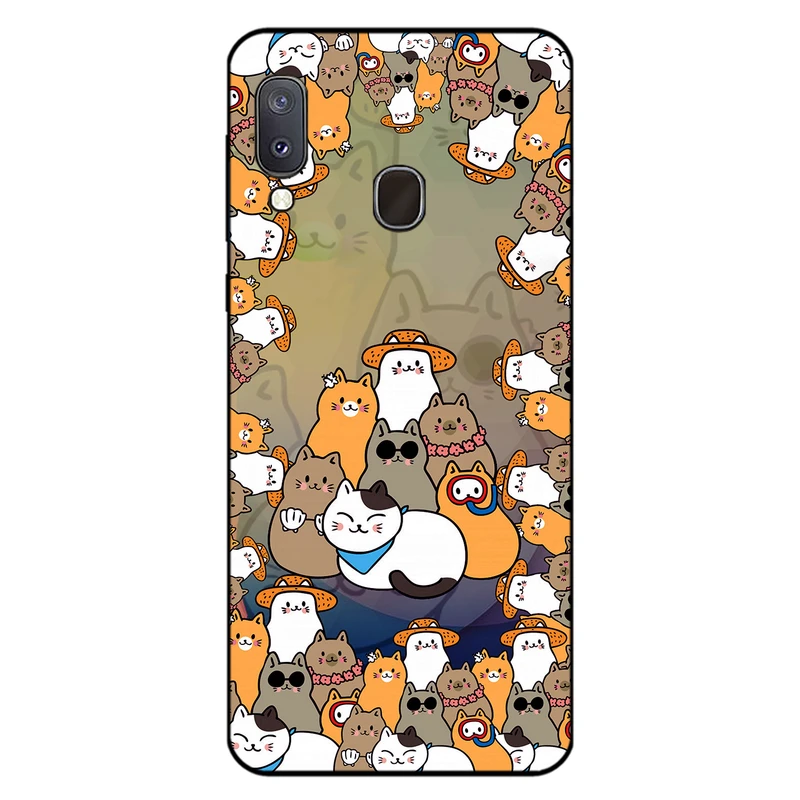 کاور مگافون کد 7717 مناسب برای گوشی موبایل سامسونگ Galaxy A20 E