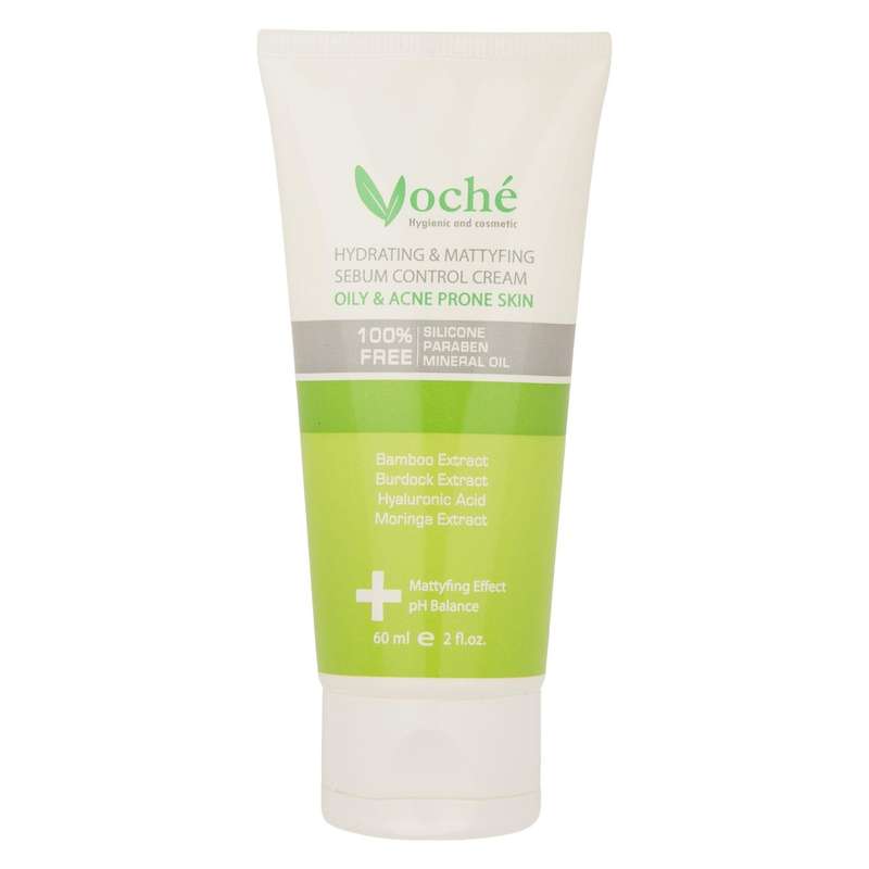 کرم آبرسان وچه مدل Bamboo مناسب پوست‌های چرب و مستعد آکنه حجم 60 میلی‌لیتر