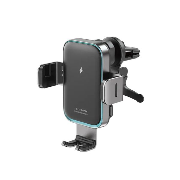 پایه نگهدارنده و شارژر بی سیم گوشی موبایل پروو مدل Tripple Clamp Pro