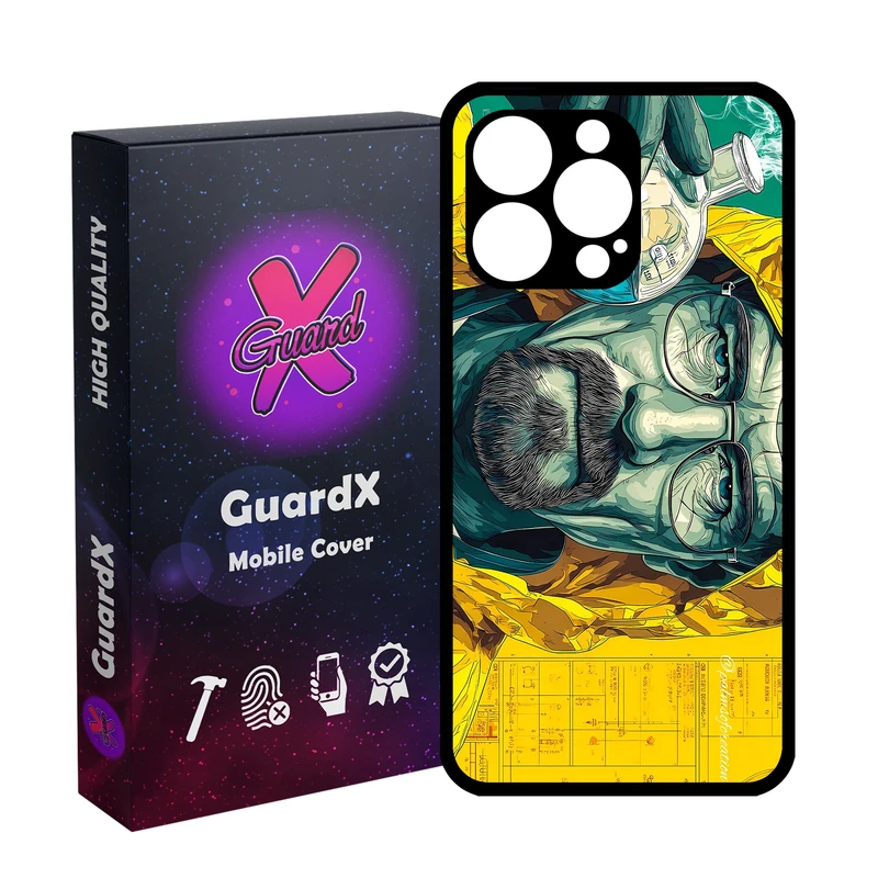 کاور گارد ایکس طرح Walter White مدل 11072 مناسب برای گوشی موبایل اپل iPhone 13 Pro