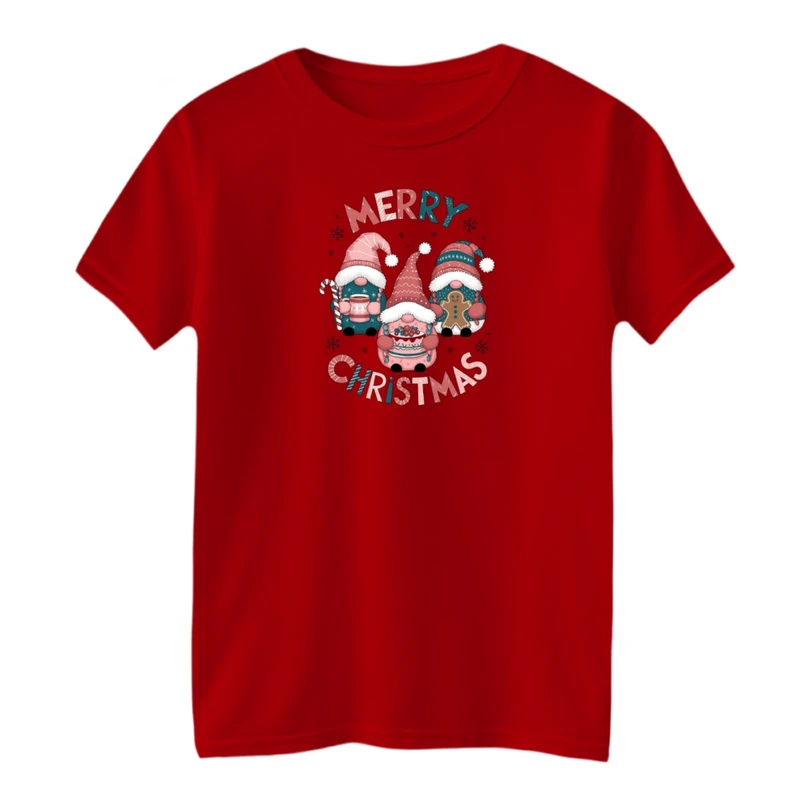تی شرت آستین کوتاه بچگانه مدل کریسمسی کد010