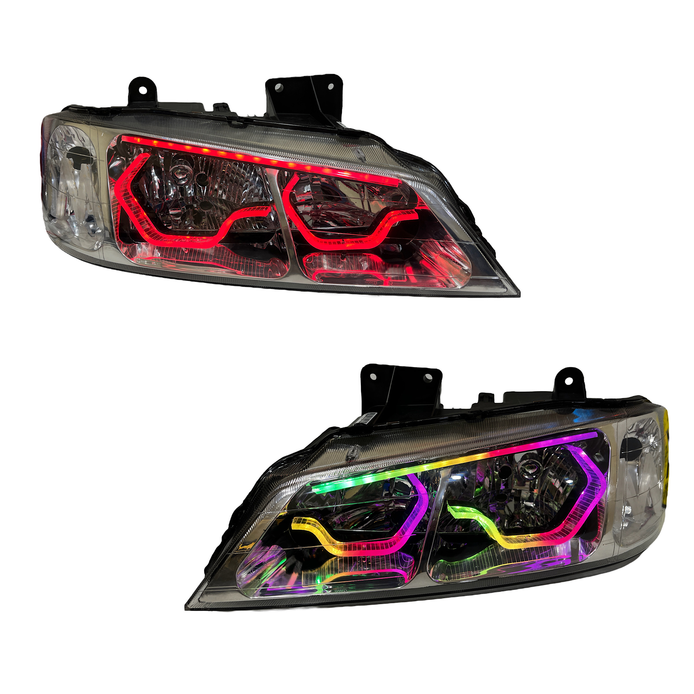 چراغ جلو خودرو مدل فولکالر مناسب برای پژو پارس بسته 2 عددی