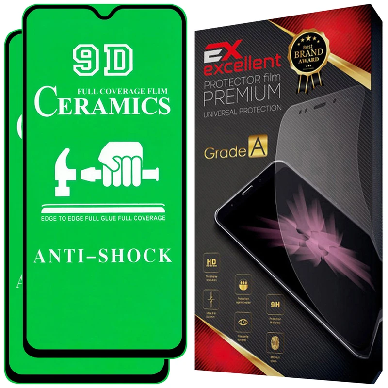 محافظ صفحه نمایش سرامیکی ایکس اکسلنت مدل CRM مناسب برای گوشی موبایل شیائومی Redmi 10X 5G بسته دو عددی