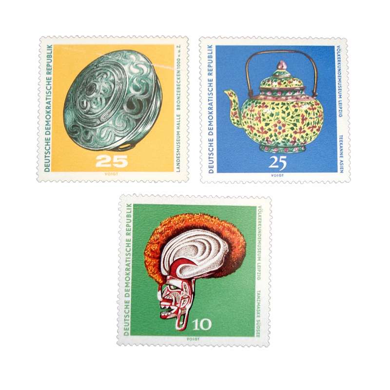 تمبر یادگاری مدل هنری کد DS2775 مجموعه 3 عددی