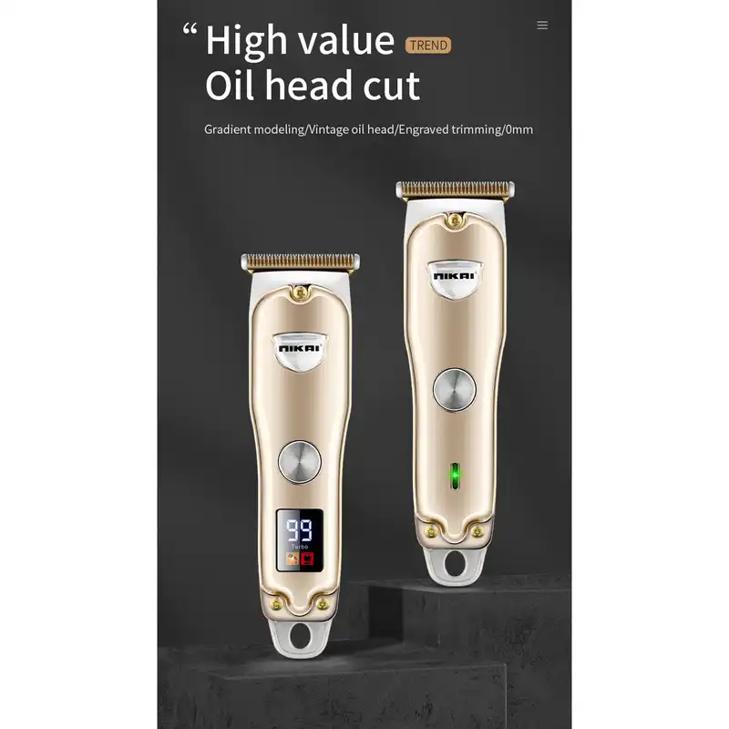 ماشین اصلاح موی سر و صورت نیکای مدل NK-2729LCD