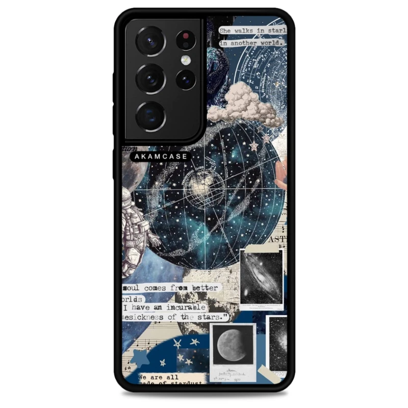 کاور آکام مدل AMC-WSGS21U-ASTRONOMY-15 مناسب برای گوشی موبایل سامسونگ Galaxy S21 Ultra