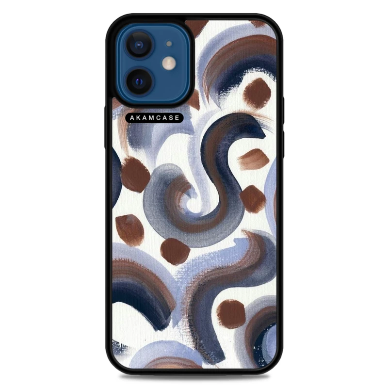 کاور آکام مدل AMC-WA12M-WATER COLOR-3 مناسب برای گوشی موبایل اپل iPhone 12 Mini