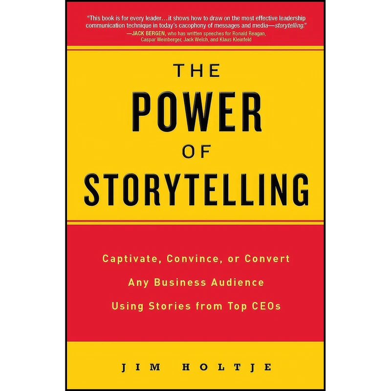 کتاب The Power of Storytelling اثر James Holtje انتشارات Prentice Hall Press